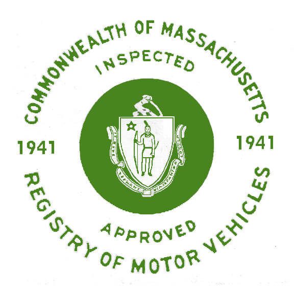 Modal Additional Images for 1941 Massachusetts FALL INSPECTION Sticker